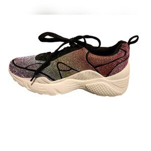 Women's Shoes, Gianni Bini Trove Rainbow Sneakers Size 8.5 M Preowned